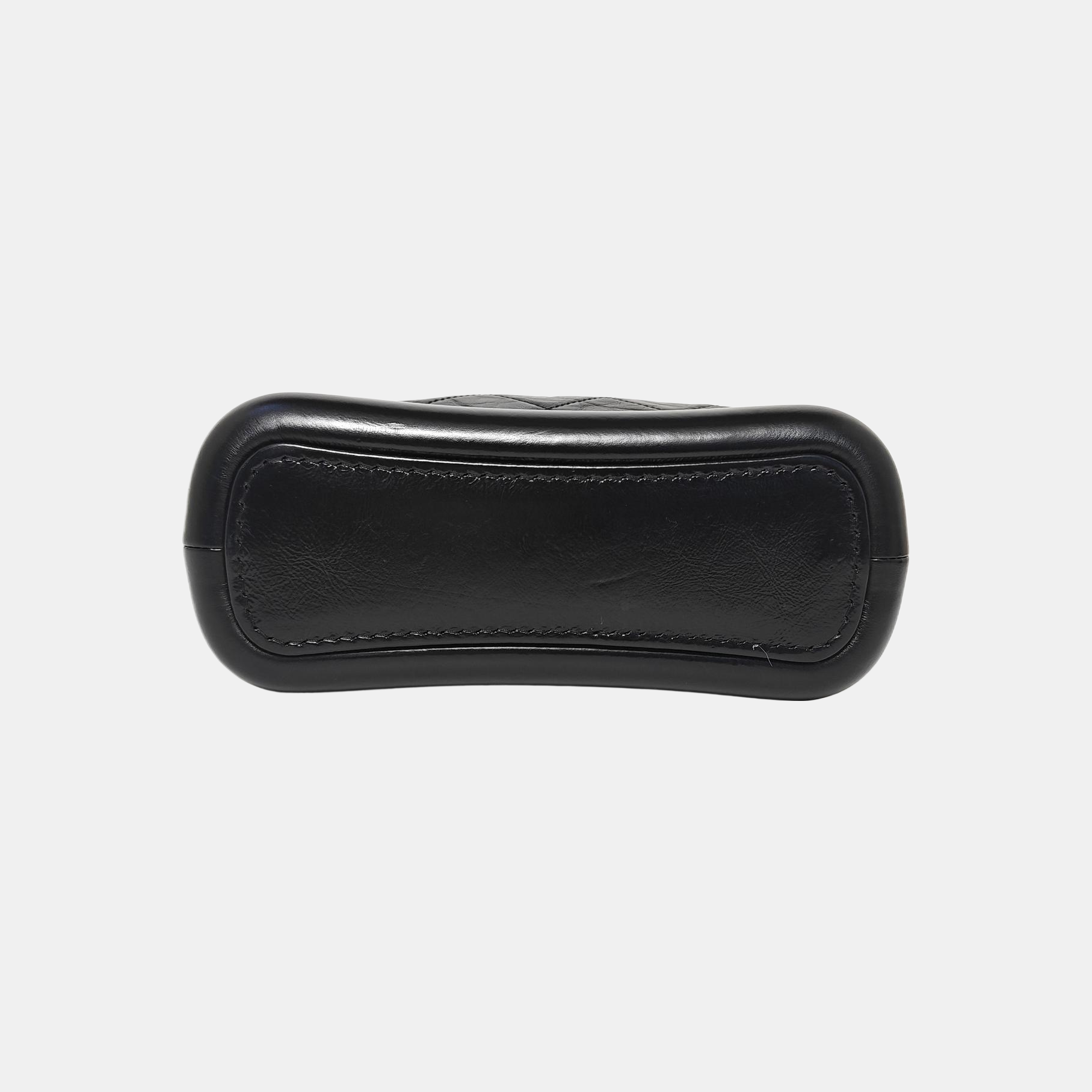 GABRIELLE Small Quilted Calfskin Black