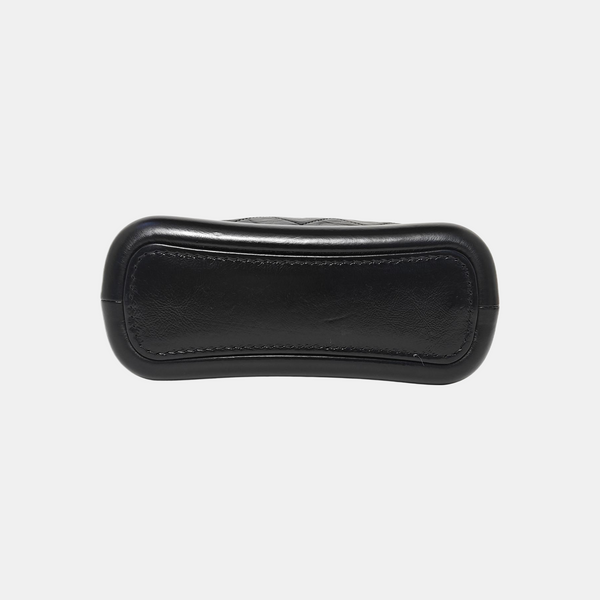 GABRIELLE Small Quilted Calfskin Black