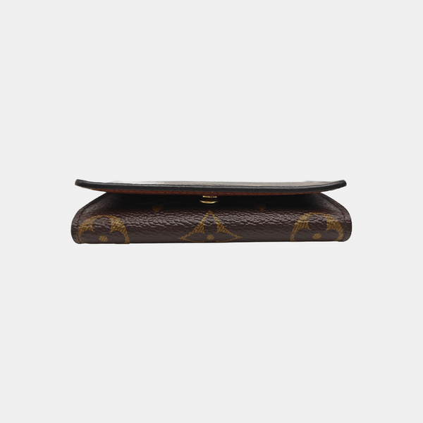 ENVELOPPE Monogram Coated Canvas Brown Card Holder