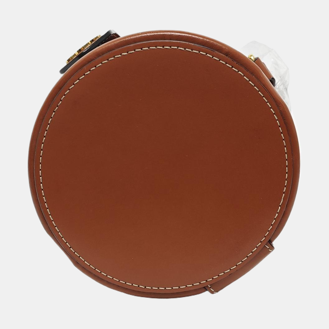 Authenticated pre-owned  TRIOMPHE Small Coated Canvas Brown - Crossbody Bag at Looply