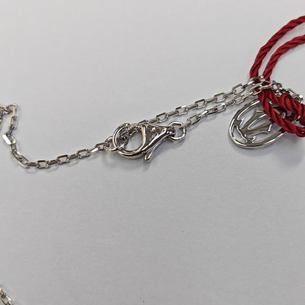 CARTIER D'AMOUR 18k White Gold Silver Necklace