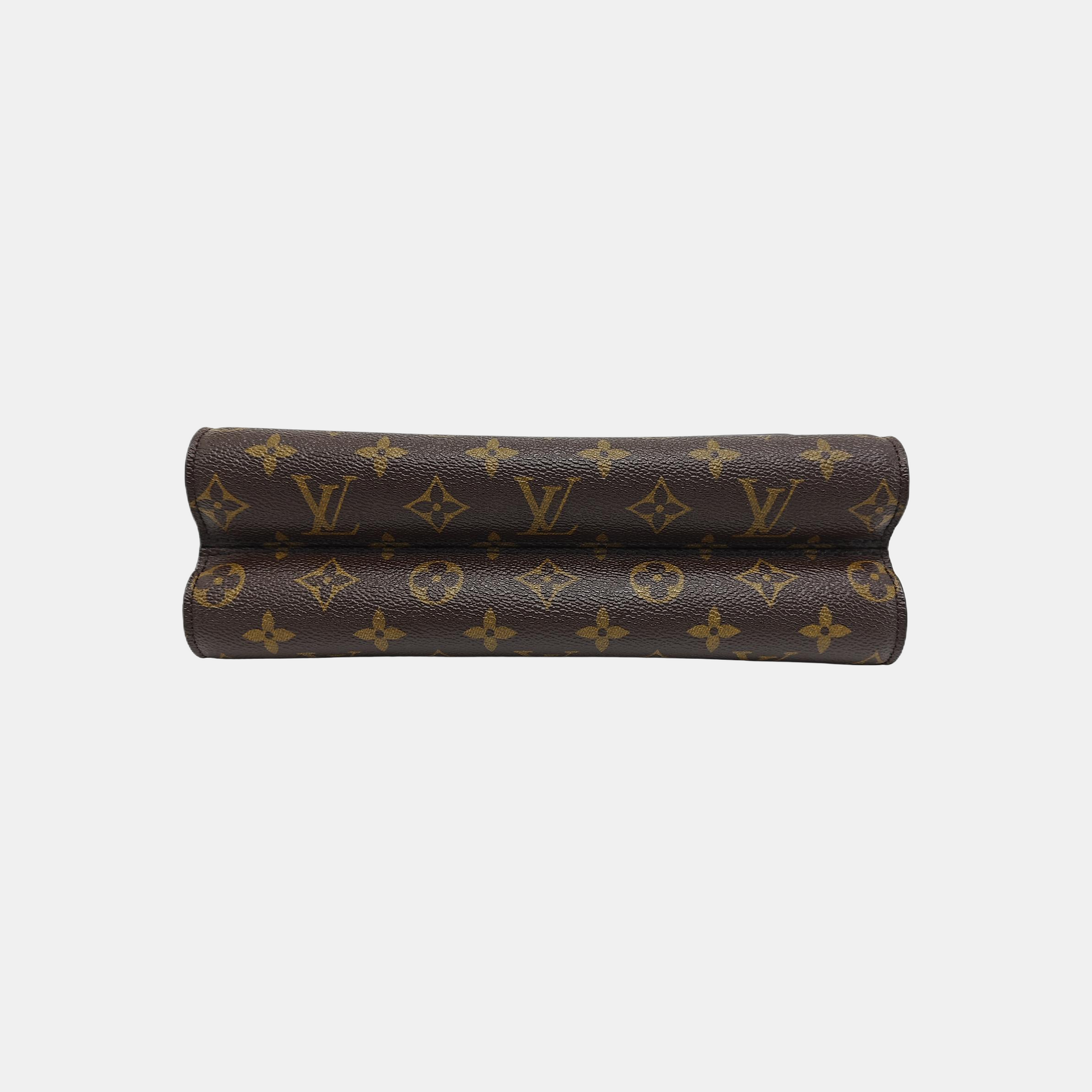VICTOIRE Monogram Coated Canvas Brown