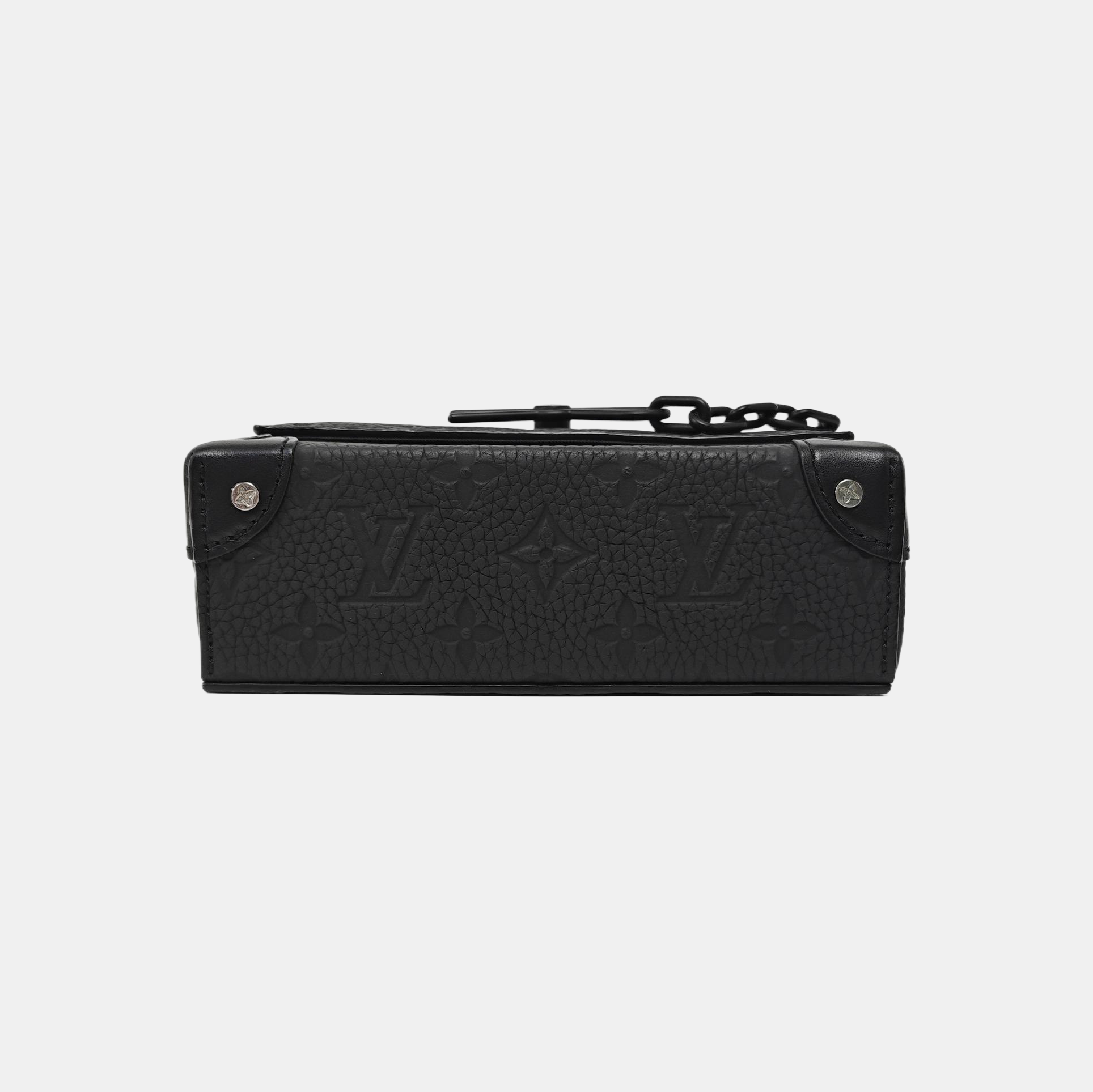 SOFT TRUNK Mini Monogram Calfskin Black