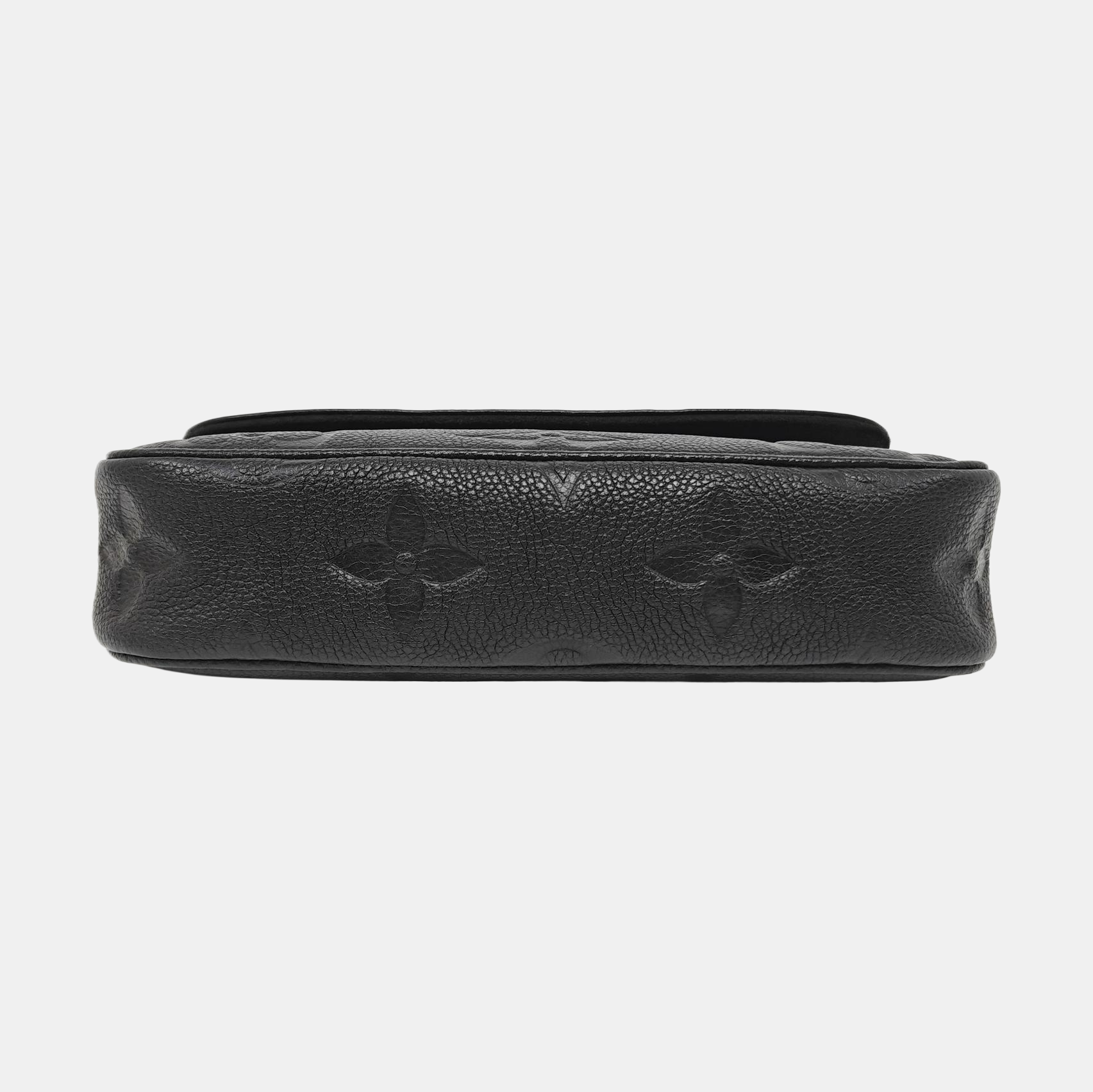 IVY Monogram Calfskin Black