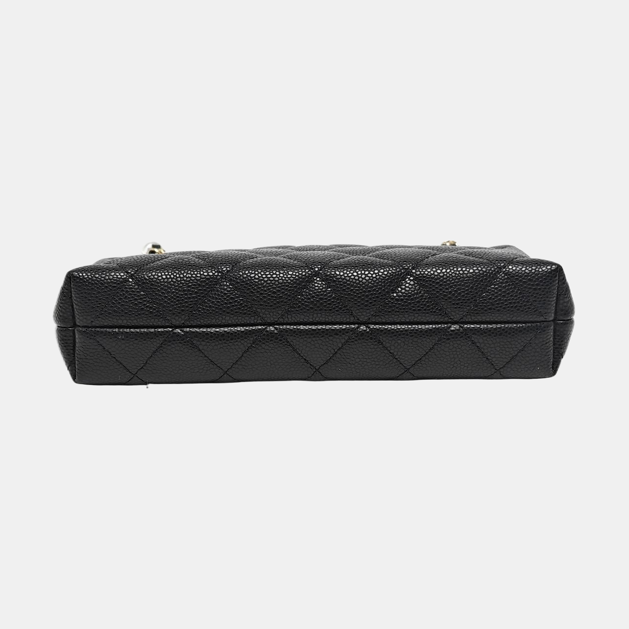 Quilted Grained Calfskin Black