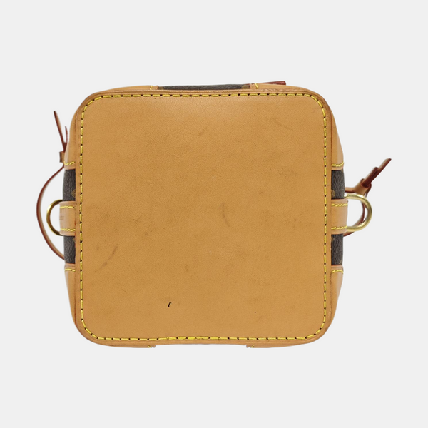 NOÉ Mini Monogram Coated Canvas Brown
