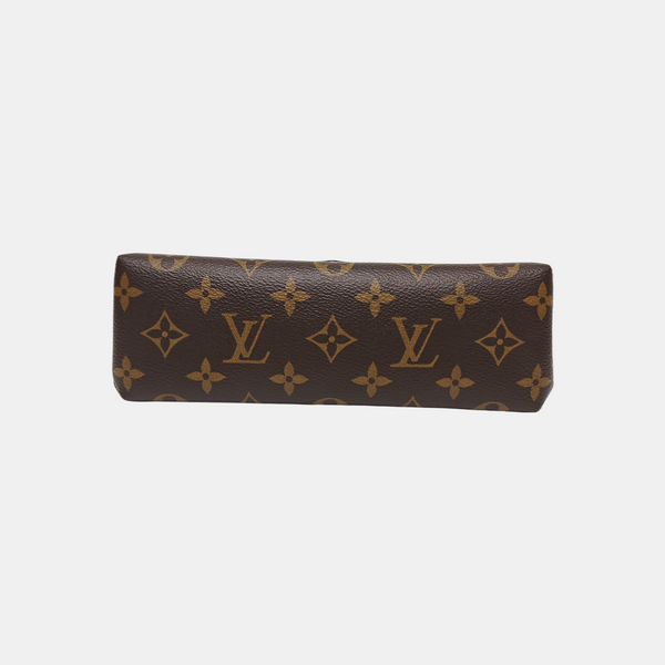 LOCKY BB Monogram Coated Canvas Brown