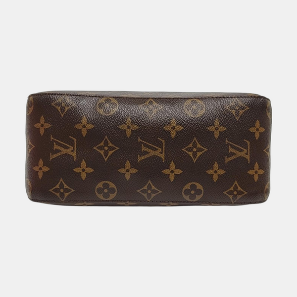 LOOPING MM Monogram Coated Canvas Brown