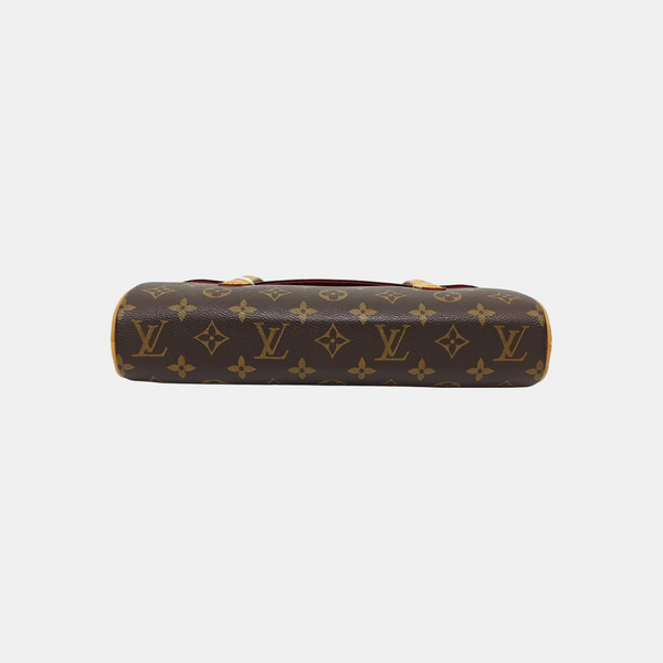 SONATINE Monogram Coated Canvas Brown