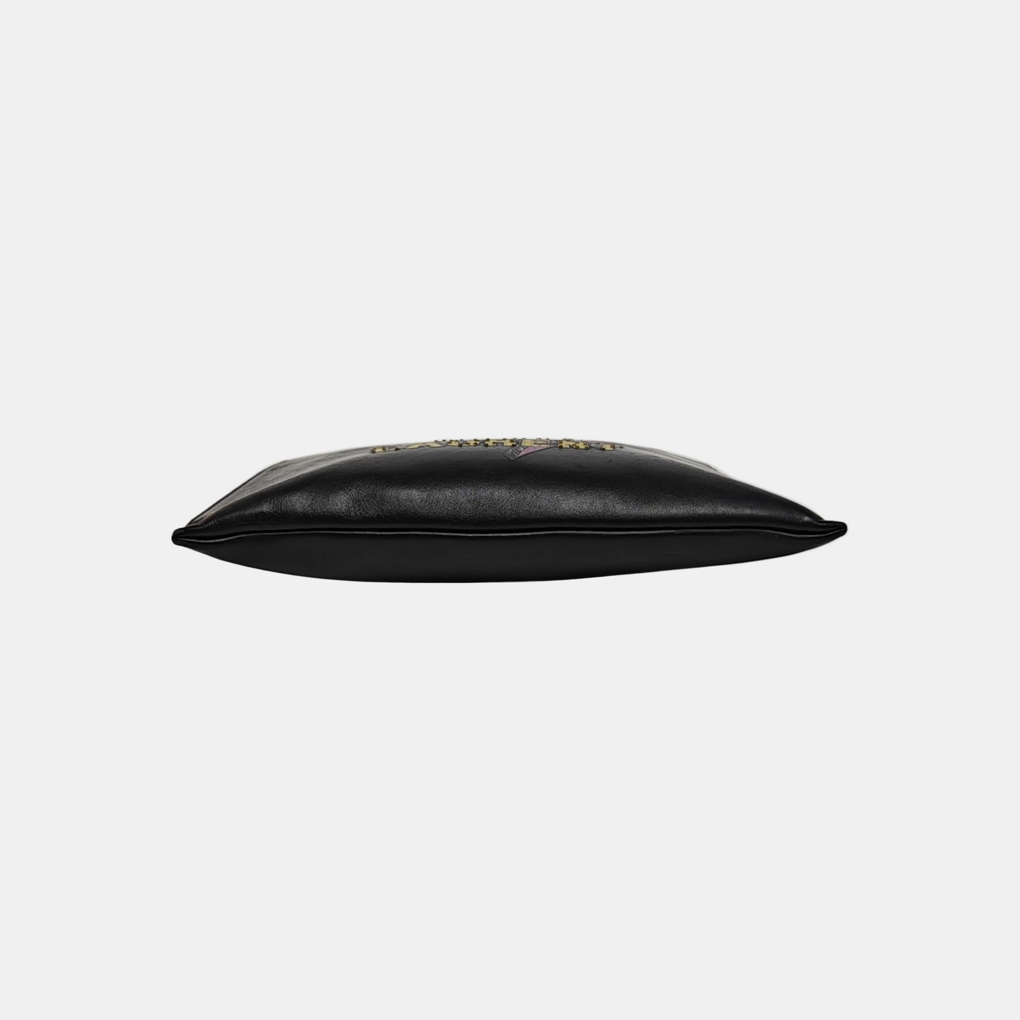 Calfskin Clutch Black