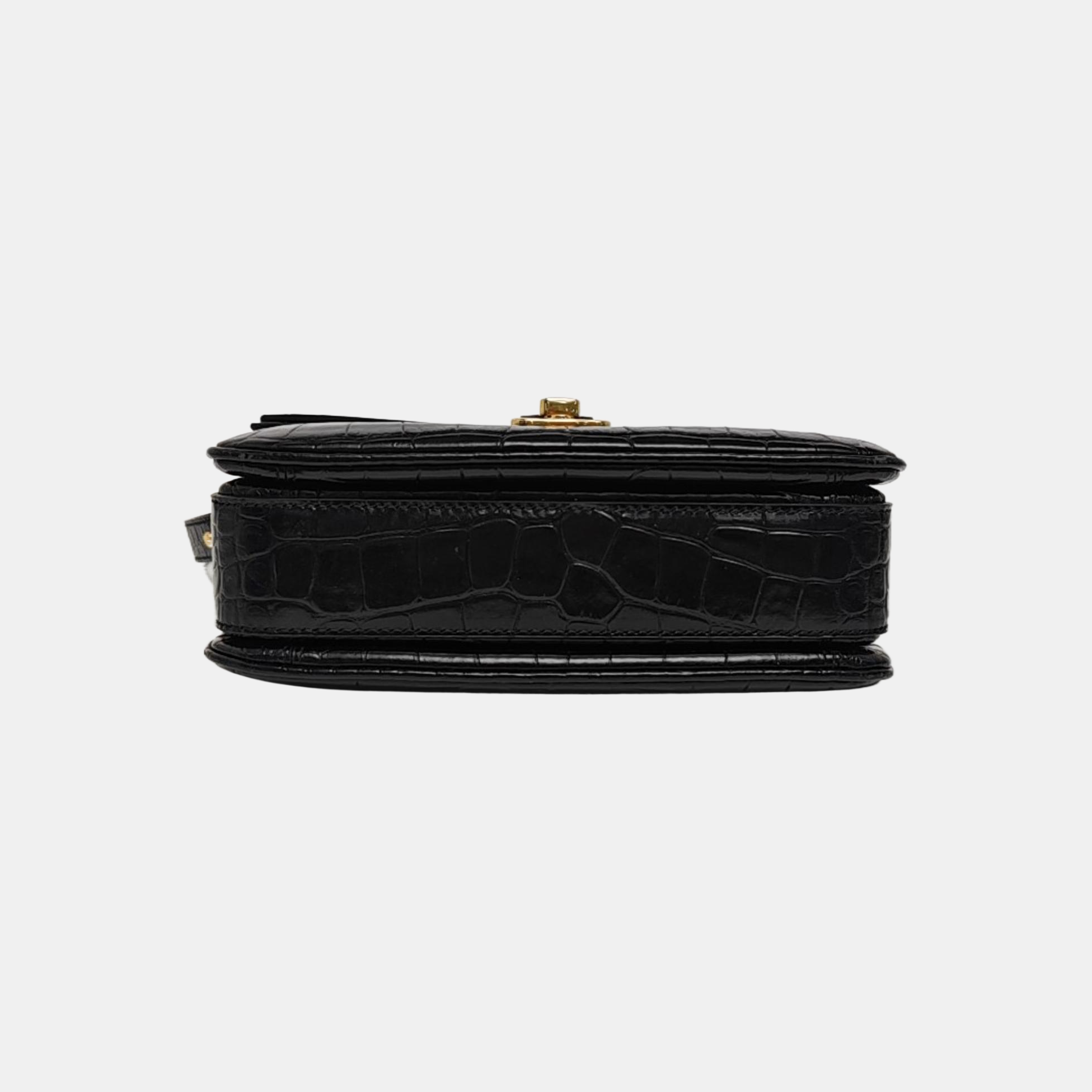 Sharp Calfskin Black