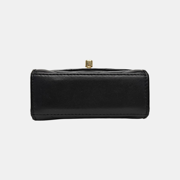 TRENDY CC Quilted Lambskin Black