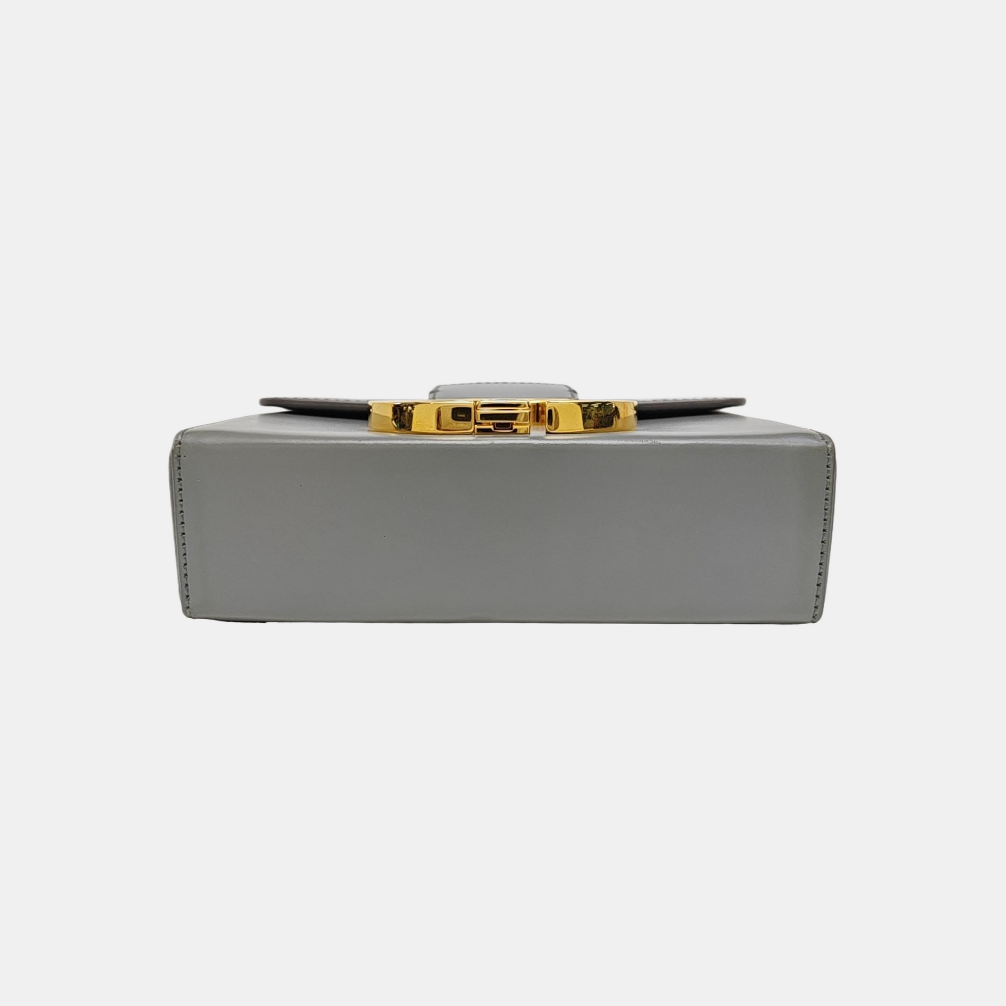 30 Montaigne Mini Calfskin Gray