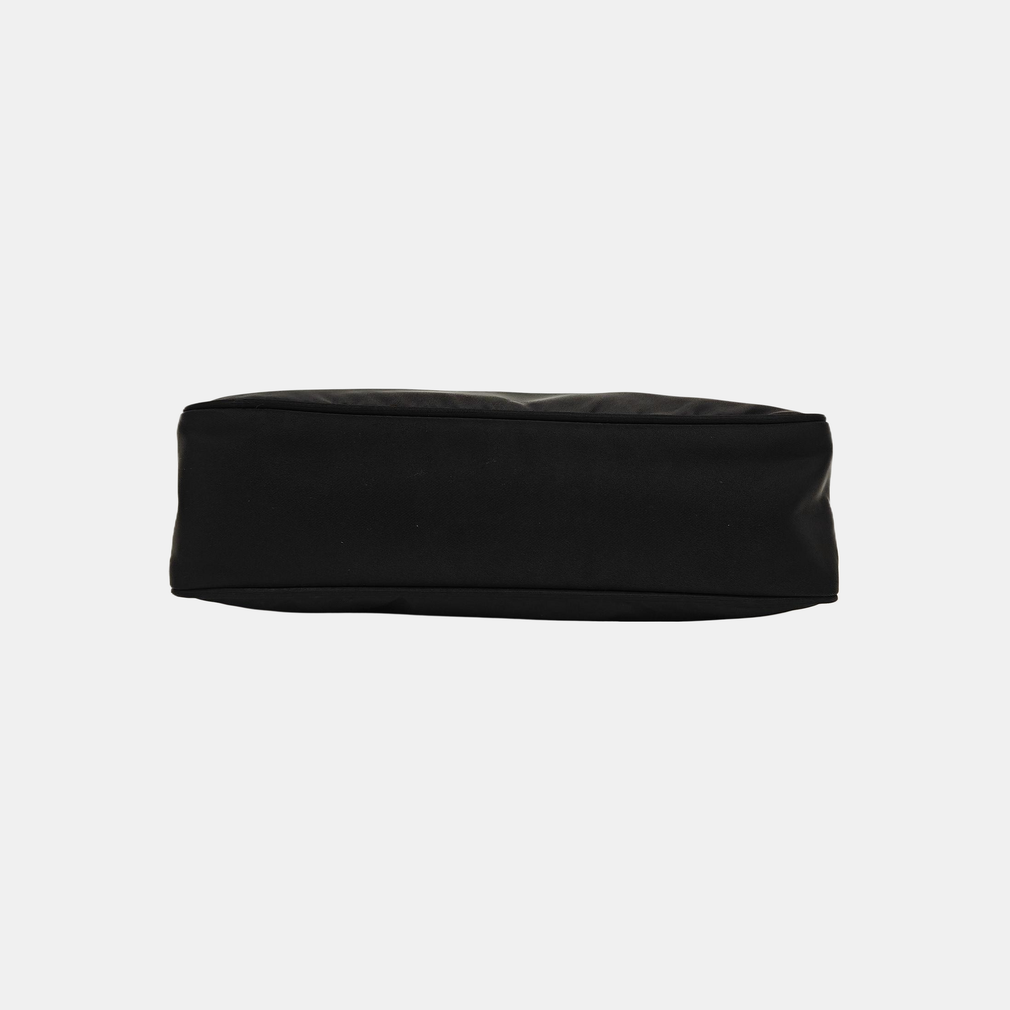 Minibolso de nailon Re-Edition2000 negro