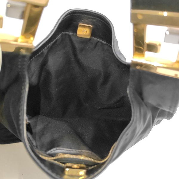 Fabric Shoulder Bag Black