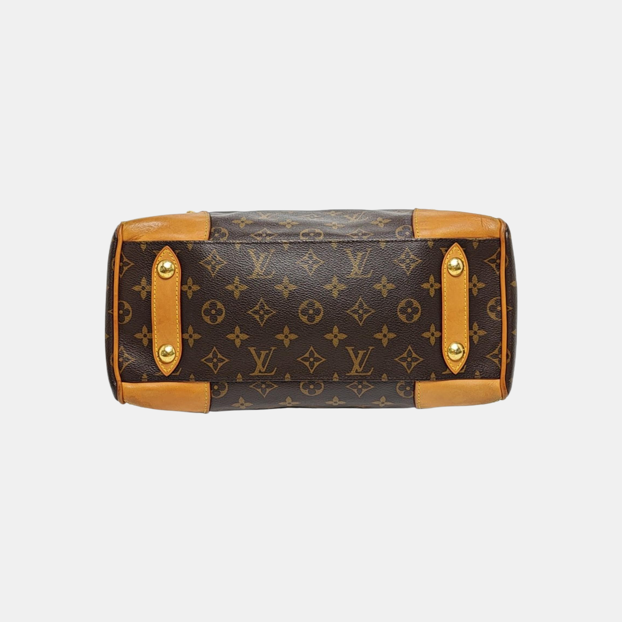 RETIRO NM Monogram Coated Canvas Brown