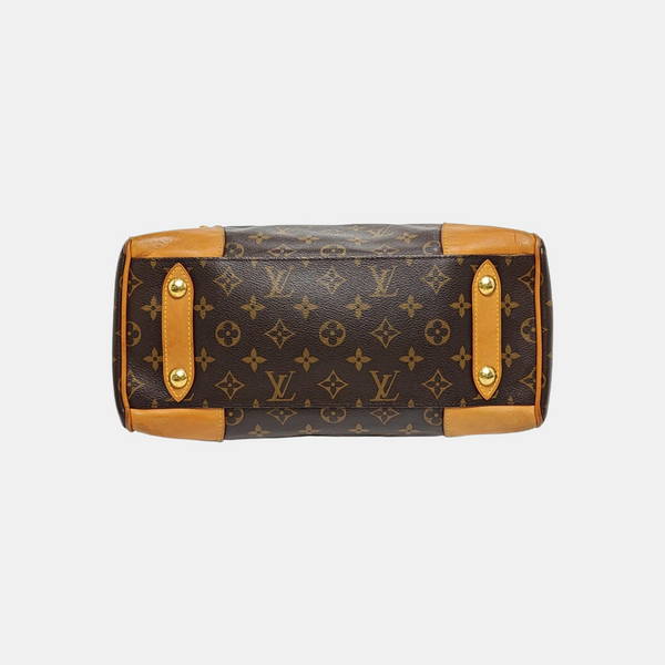 RETIRO NM Monogram Coated Canvas Brown