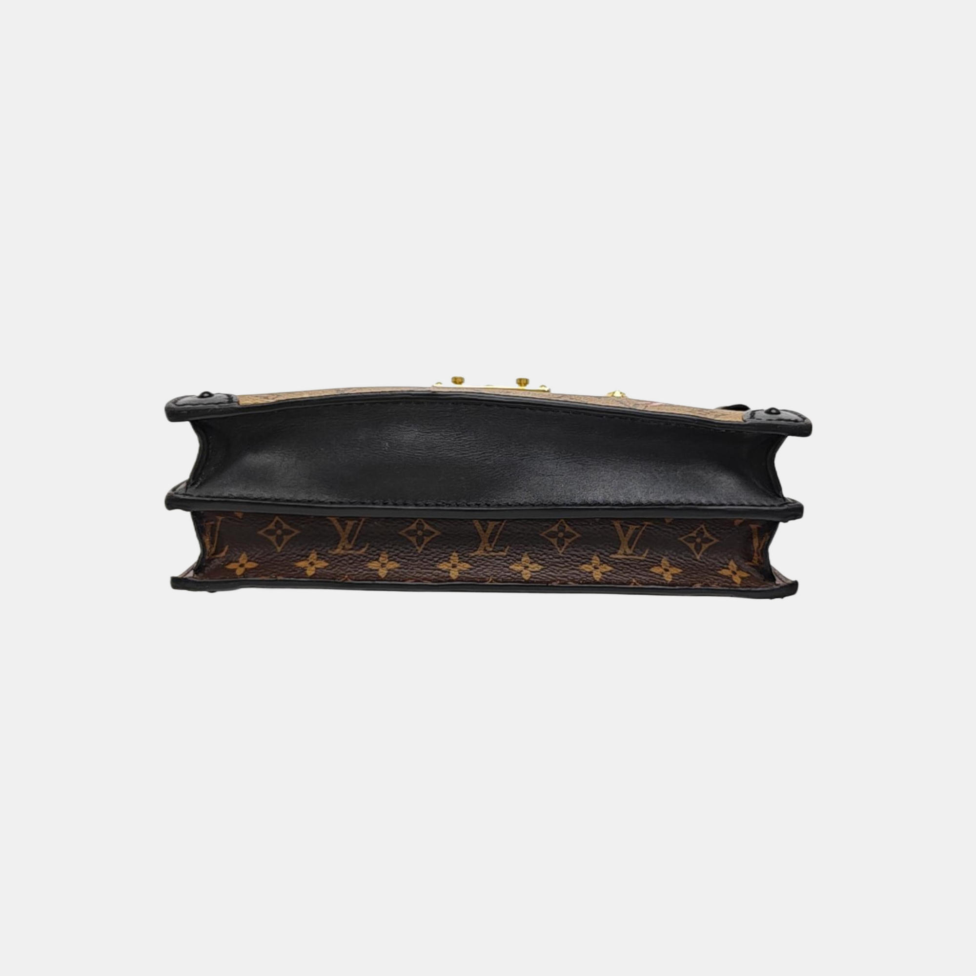 TRUNK Monogram Coated Canvas Brown