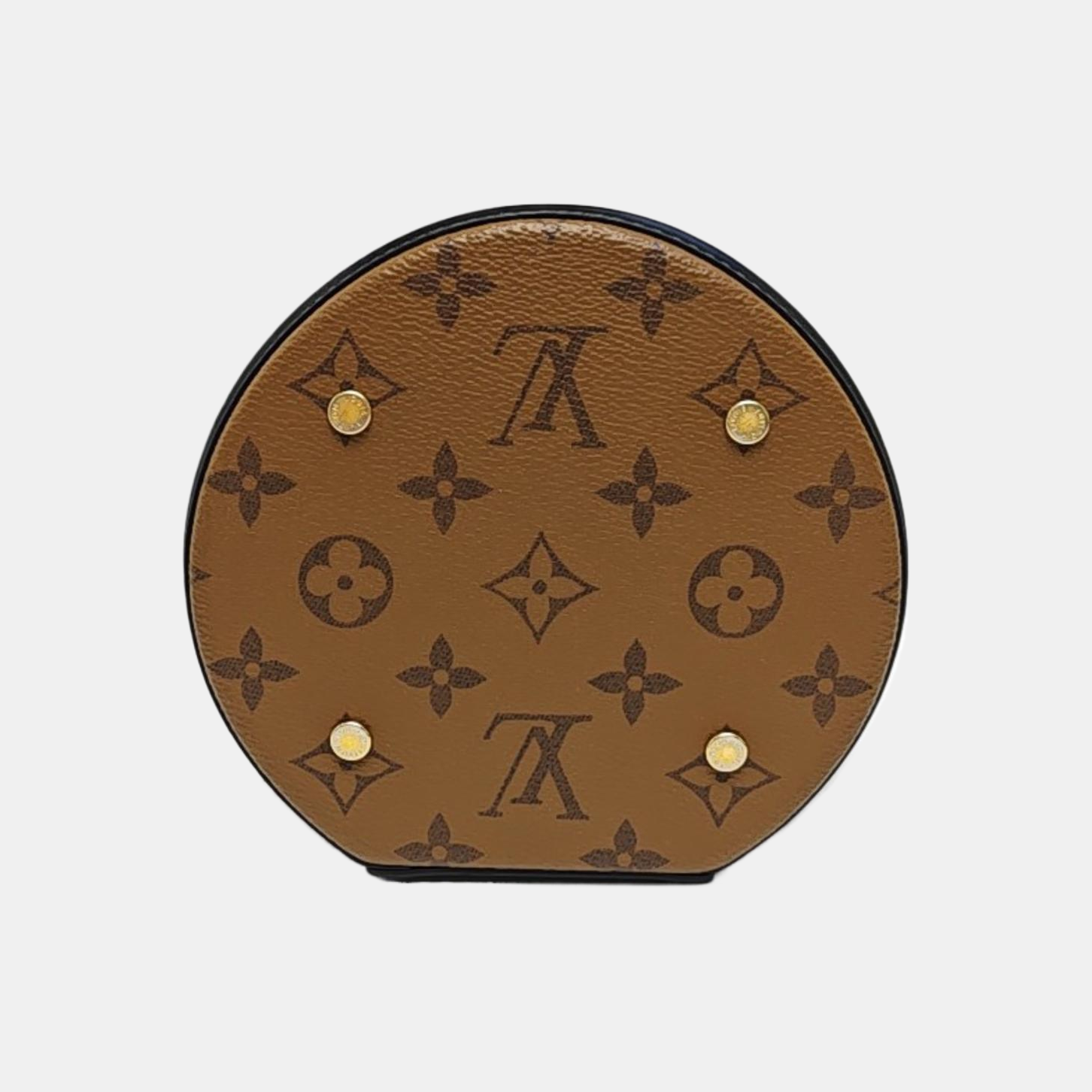 CANNES PM Monogram Coated Canvas Brown