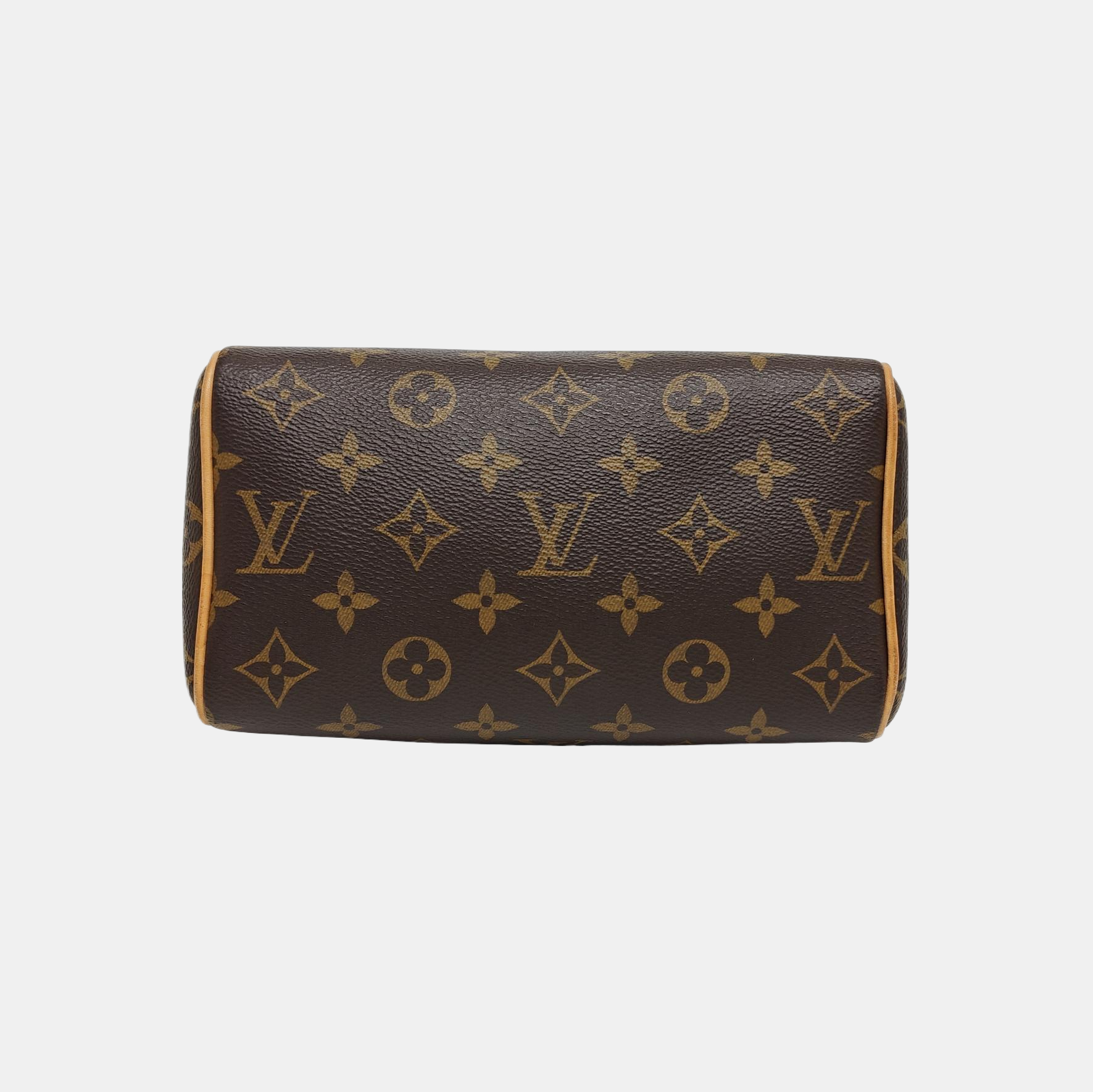 SPEEDY 20 Monogram Coated Canvas Brown