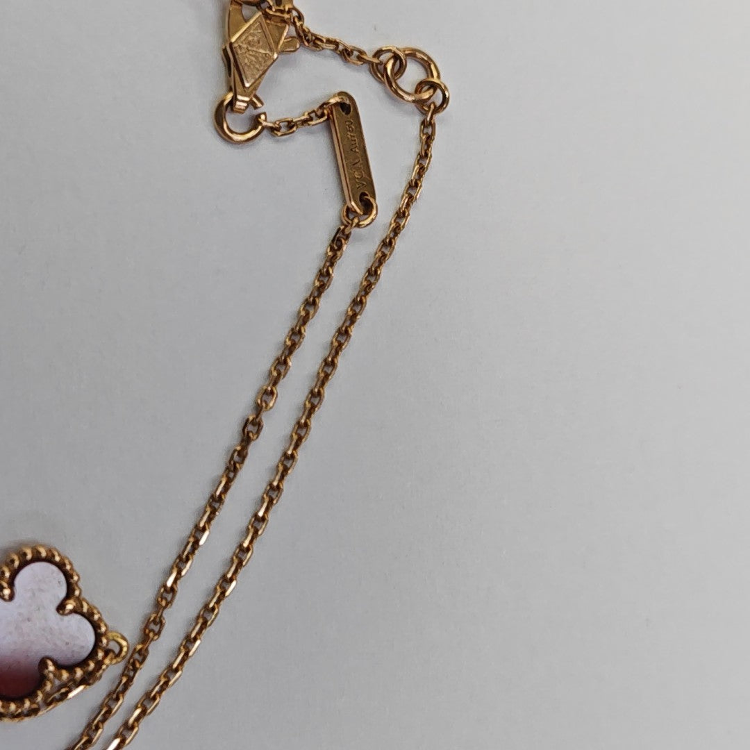 Sweet Alhambra 18k Rose Gold Bracelet