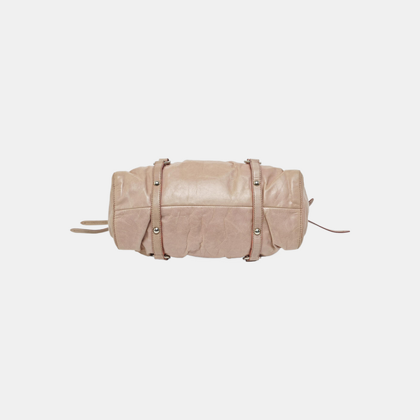 Calfskin Tote Bag Pink