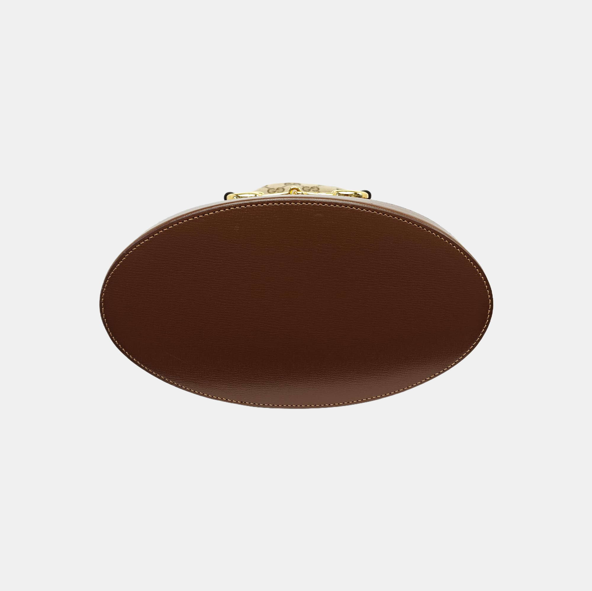 Horsebit 1955 Small Monogram Calfskin Brown