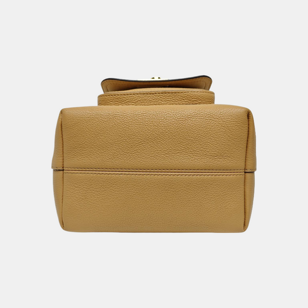 LOCKME PM Calfskin Brown