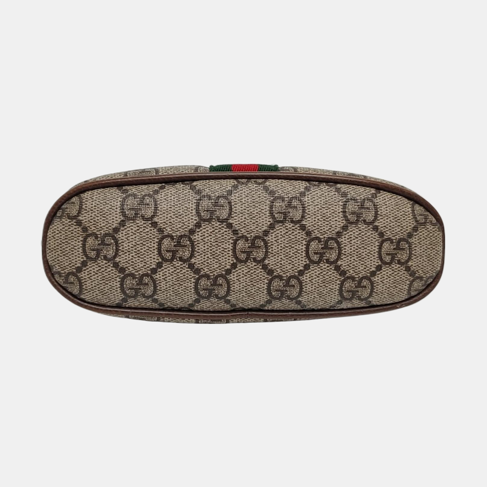 Ophidia Mini Monogram Coated Canvas Beige