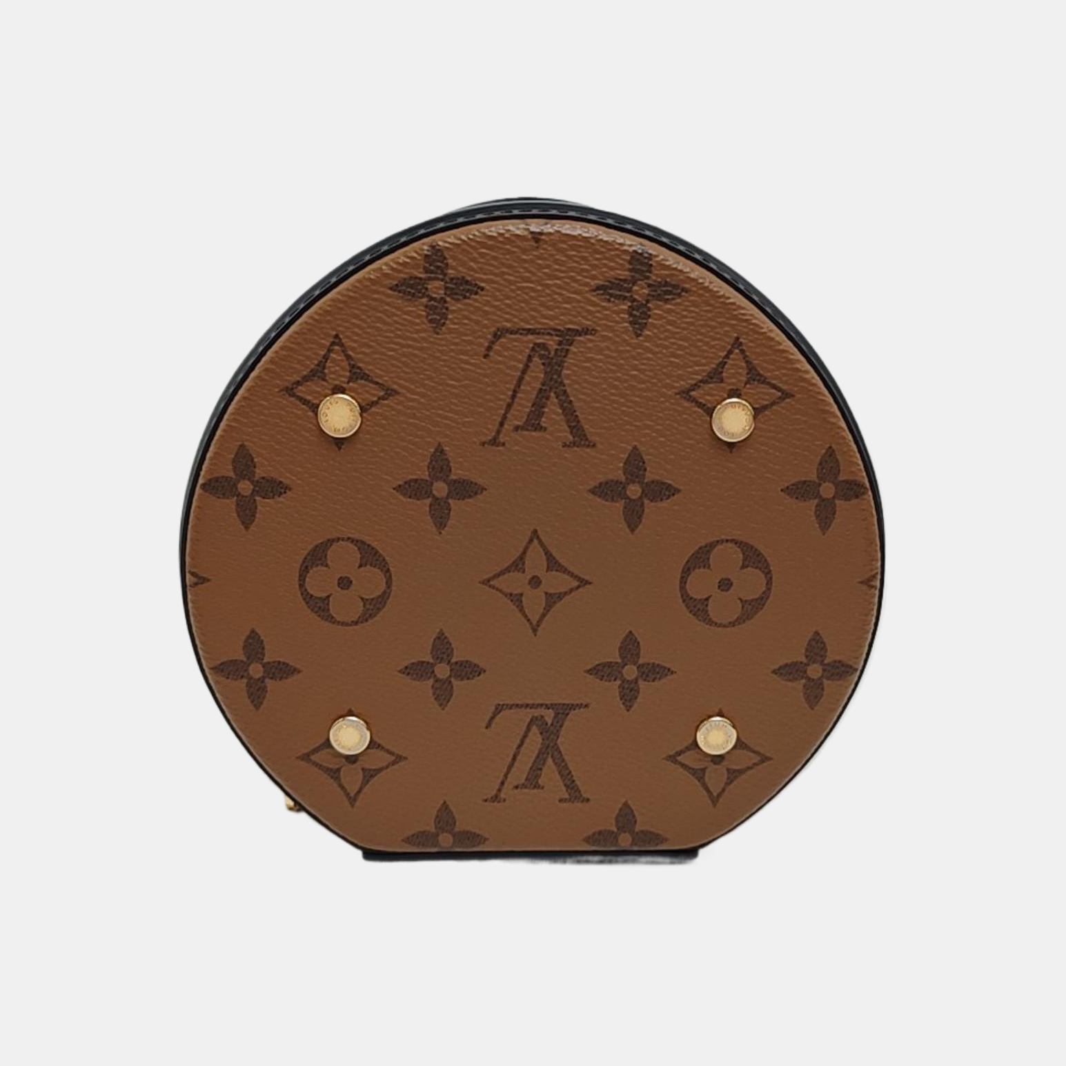 CANNES PM Monogram Coated Canvas Brown