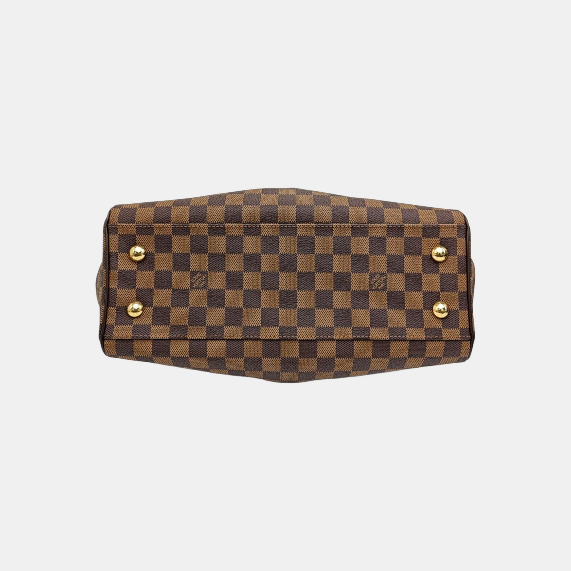 TREVI PM Damier Ebene Coated Canvas Brown