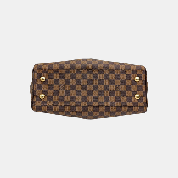 TREVI PM Damier Ebene Coated Canvas Brown
