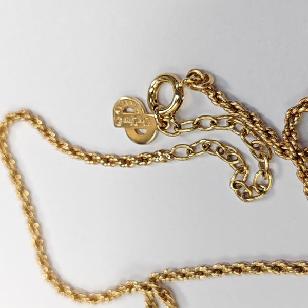 Trotter 2 Metal Gold Necklace