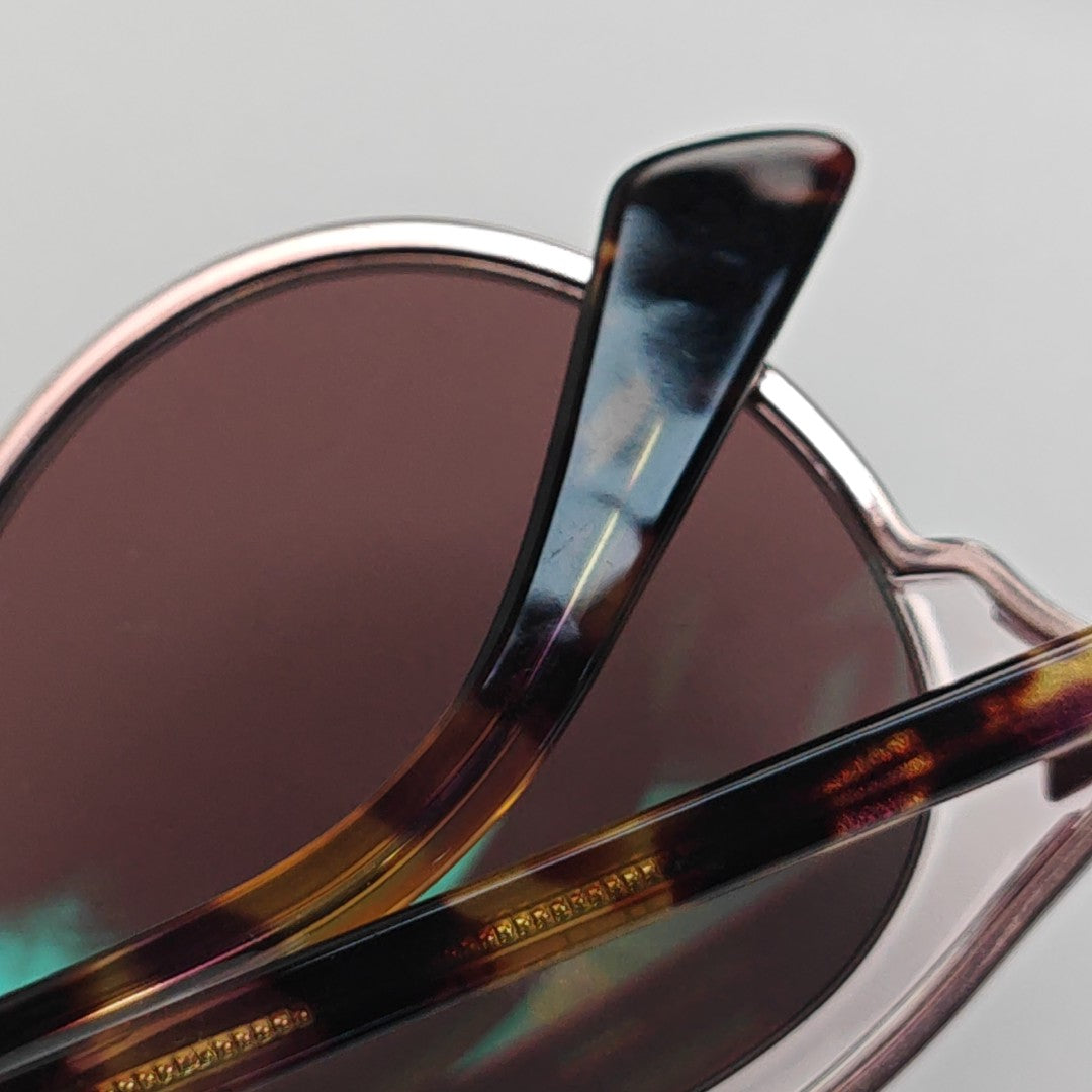 Metal Sunglasses Red
