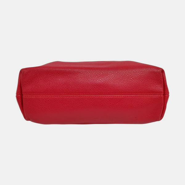 Grained Calfskin Red