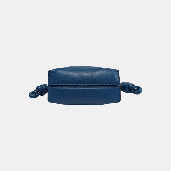 Authenticated pre-owned  Flamenco Calfskin Blue - Shoulder Bag at Looply