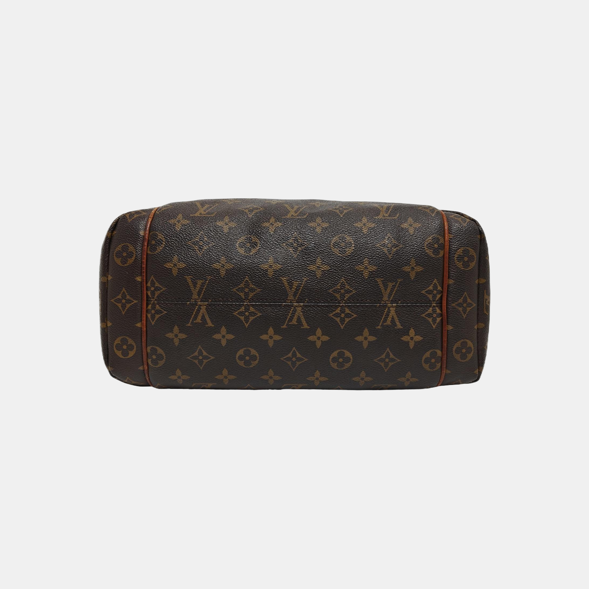 TOTALLY MM Monogram Coated Canvas Brown