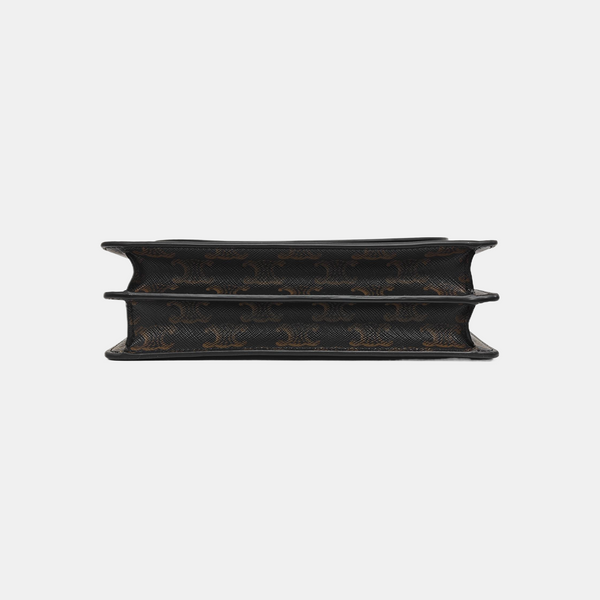 TRIOMPHE CANVAS Small Coated Canvas Brown