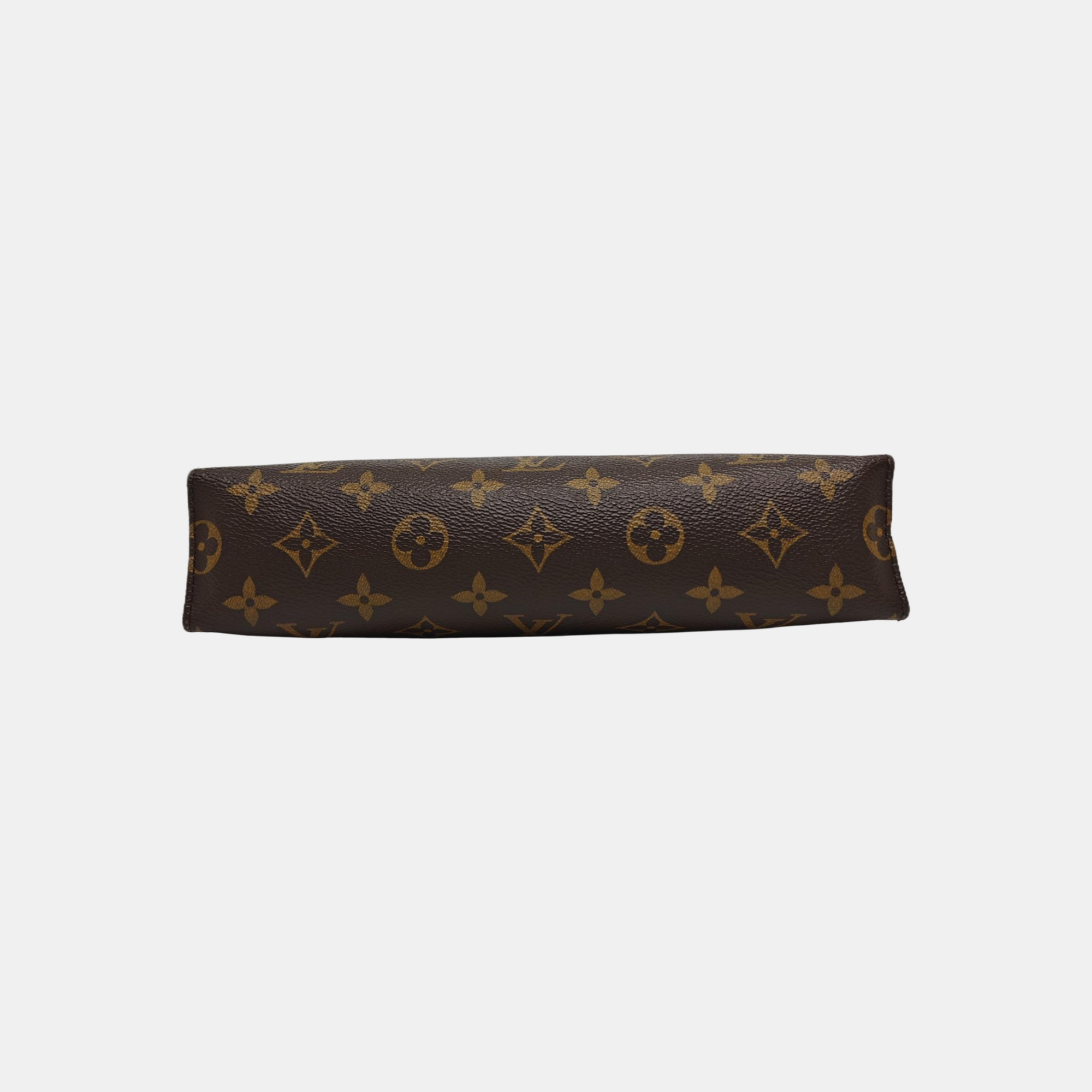 TOILET POCKET 26 Monogram Coated Canvas Brown