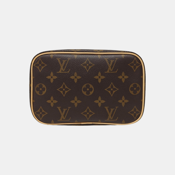 NICE Mini Monogram Coated Canvas Brown