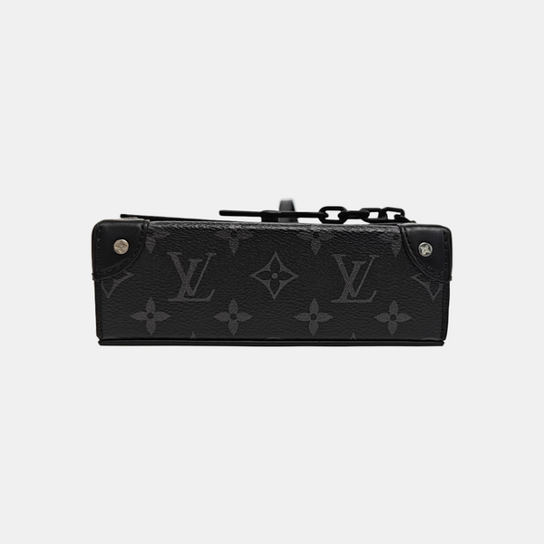 STEAMER Mini Monogram Coated Canvas Black