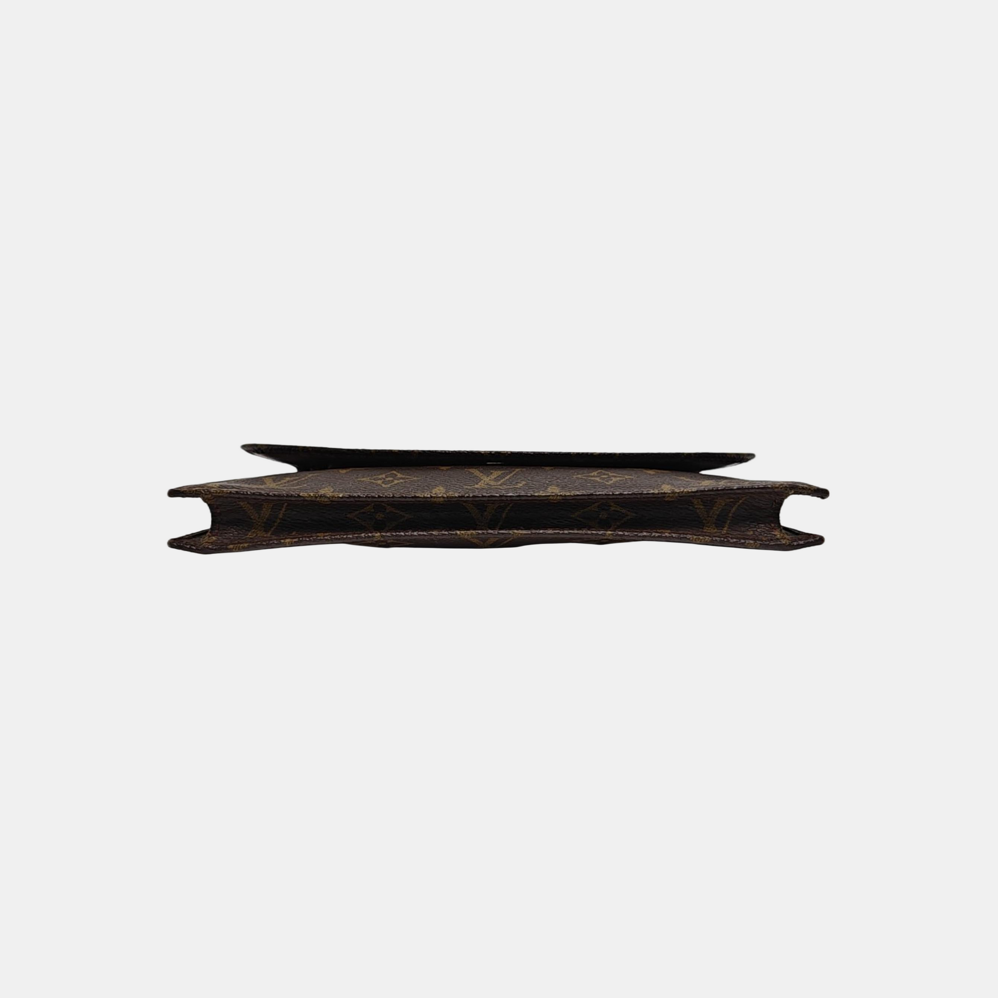 POCHETTE RABAT Monogram Coated Canvas Brown