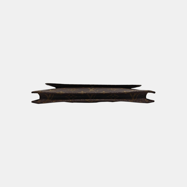 POCHETTE RABAT Monogram Coated Canvas Brown