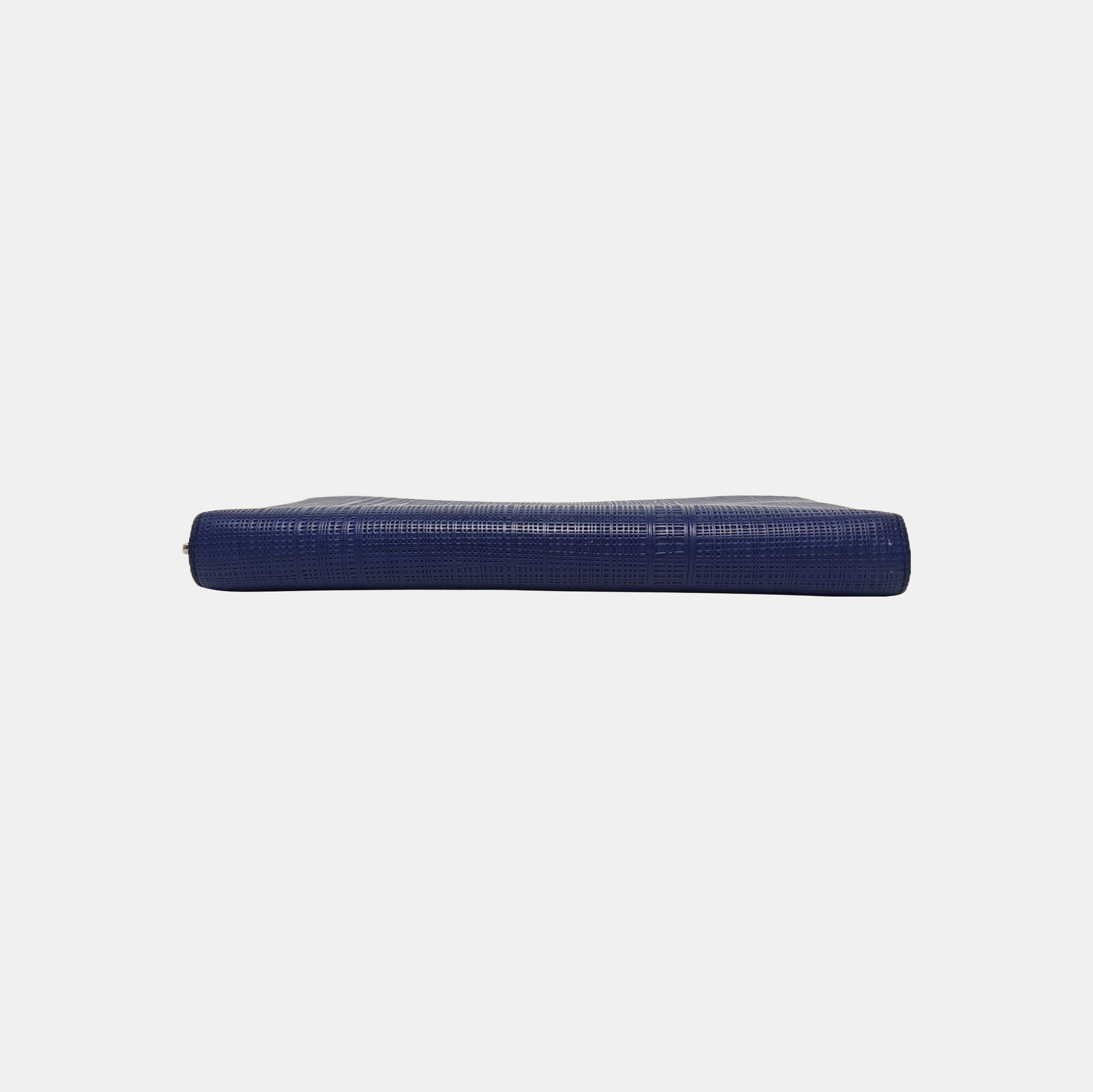 Calfskin Wallet Blue