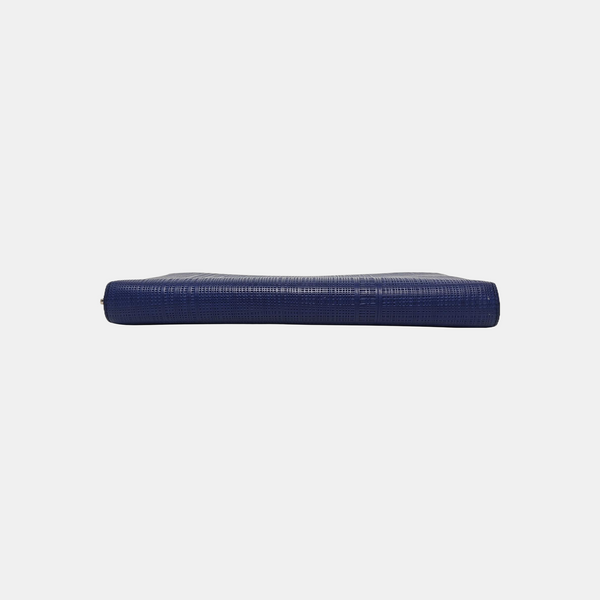 Calfskin Wallet Blue