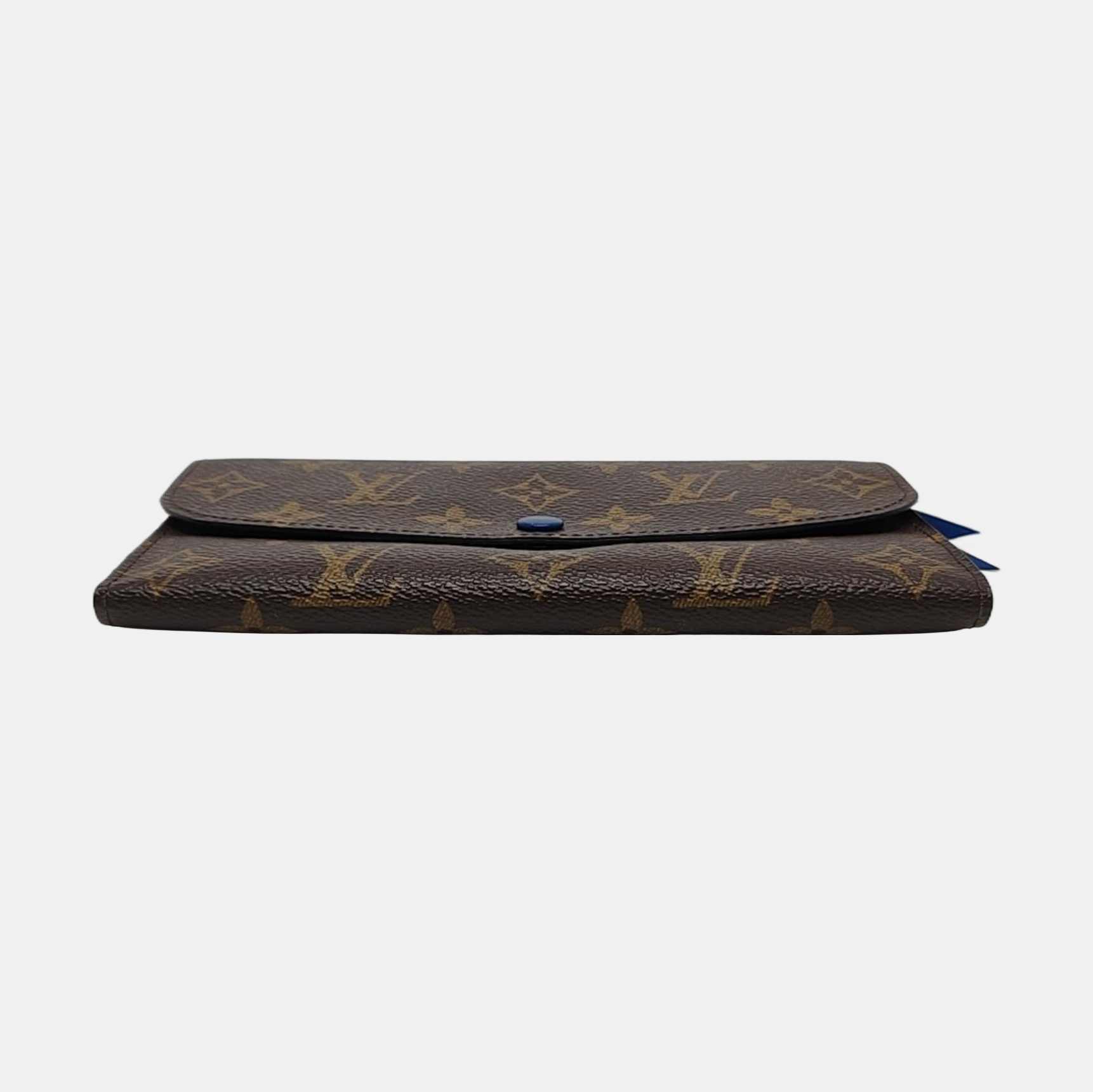 EMILIE Monogram Coated Canvas Brown Wallet