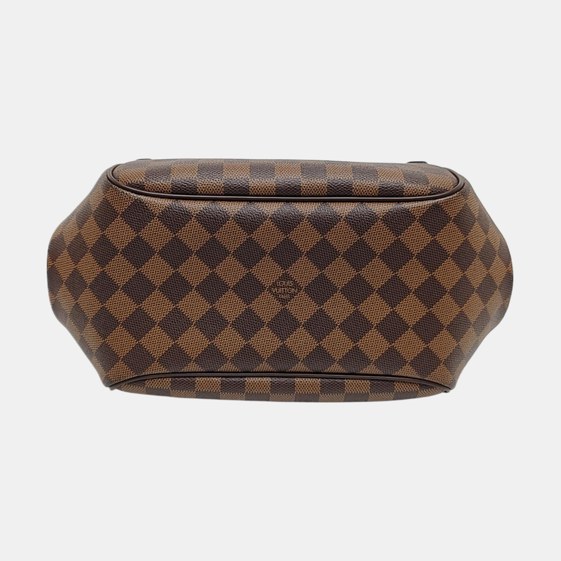 RIVINGTON Damier Ebene Coated Canvas Brown