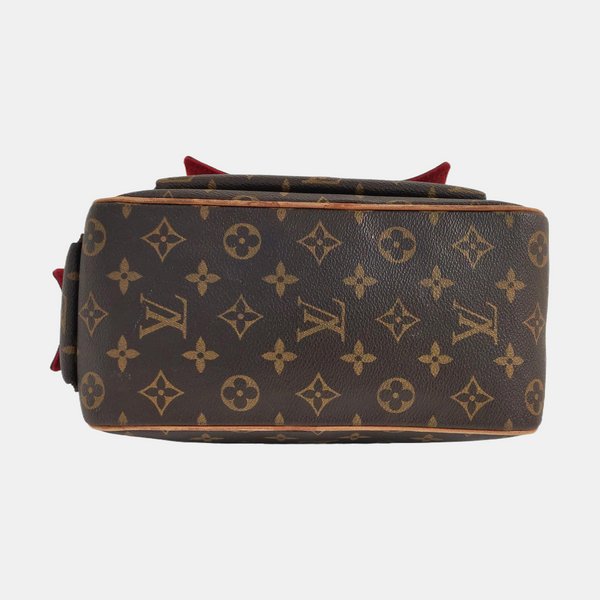 EXCENTRI-CITE Monogram Coated Canvas Brown