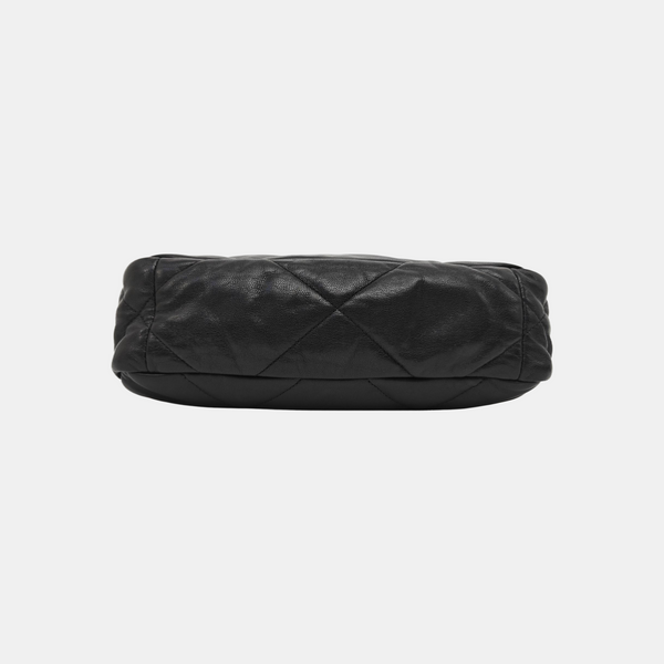 CHANEL 19 Small Quilted Lambskin Black