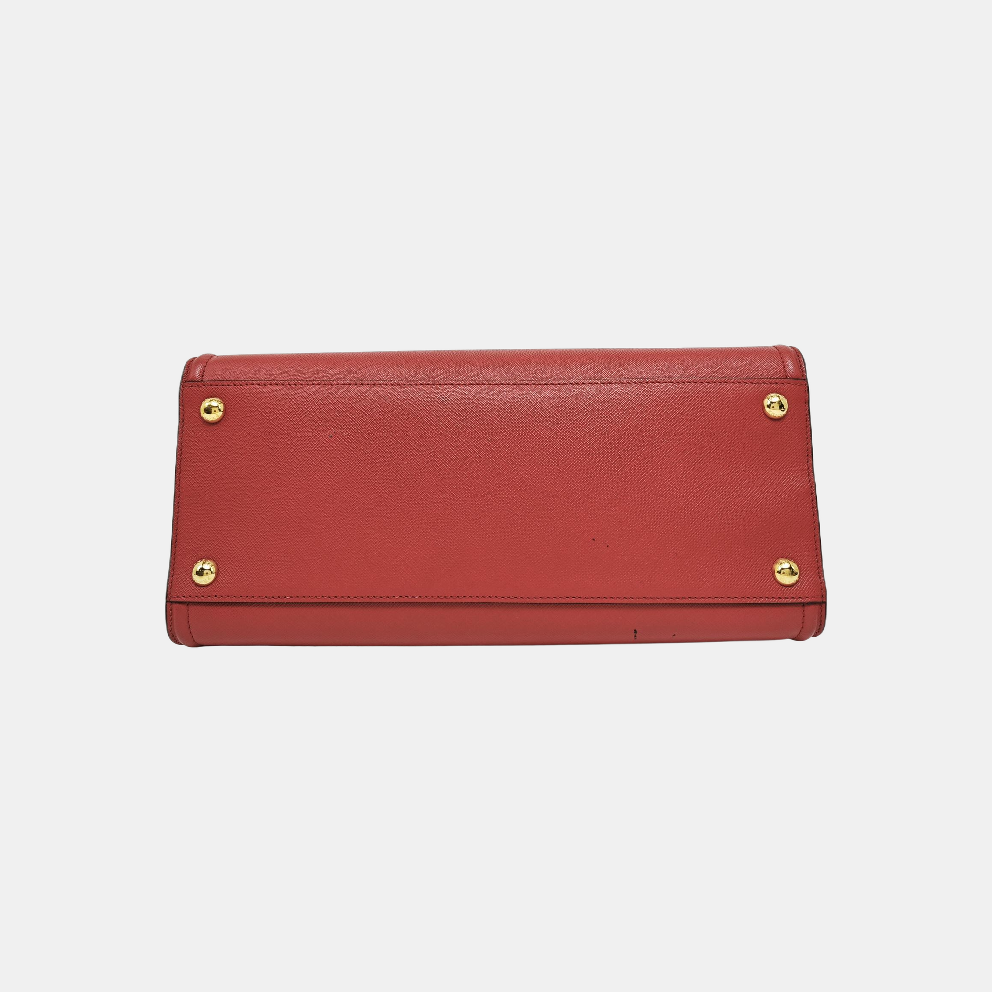 Saffiano Calfskin Tote Bag Red